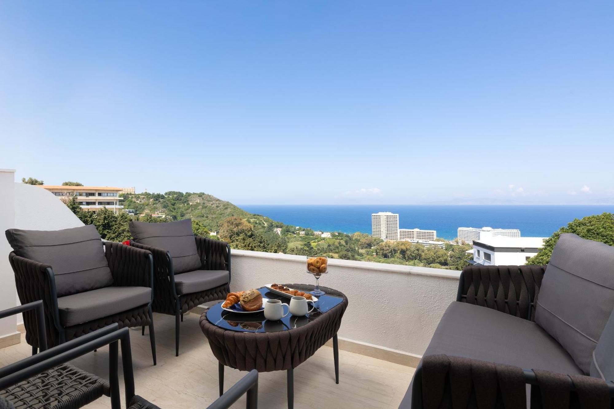 Celestial Blu Penthouse Apartmán Rhodes City